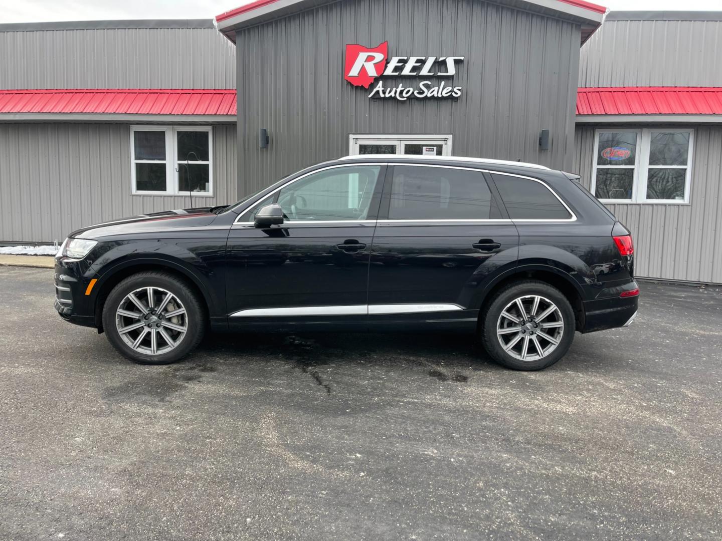 2019 Black /Brown Audi Q7 3.0T Premium Plus quattro (WA1LAAF77KD) with an 3.0L V6 DOHC 24V Supercharged engine, 8A transmission, located at 11115 Chardon Rd. , Chardon, OH, 44024, (440) 214-9705, 41.580246, -81.241943 - Photo#12